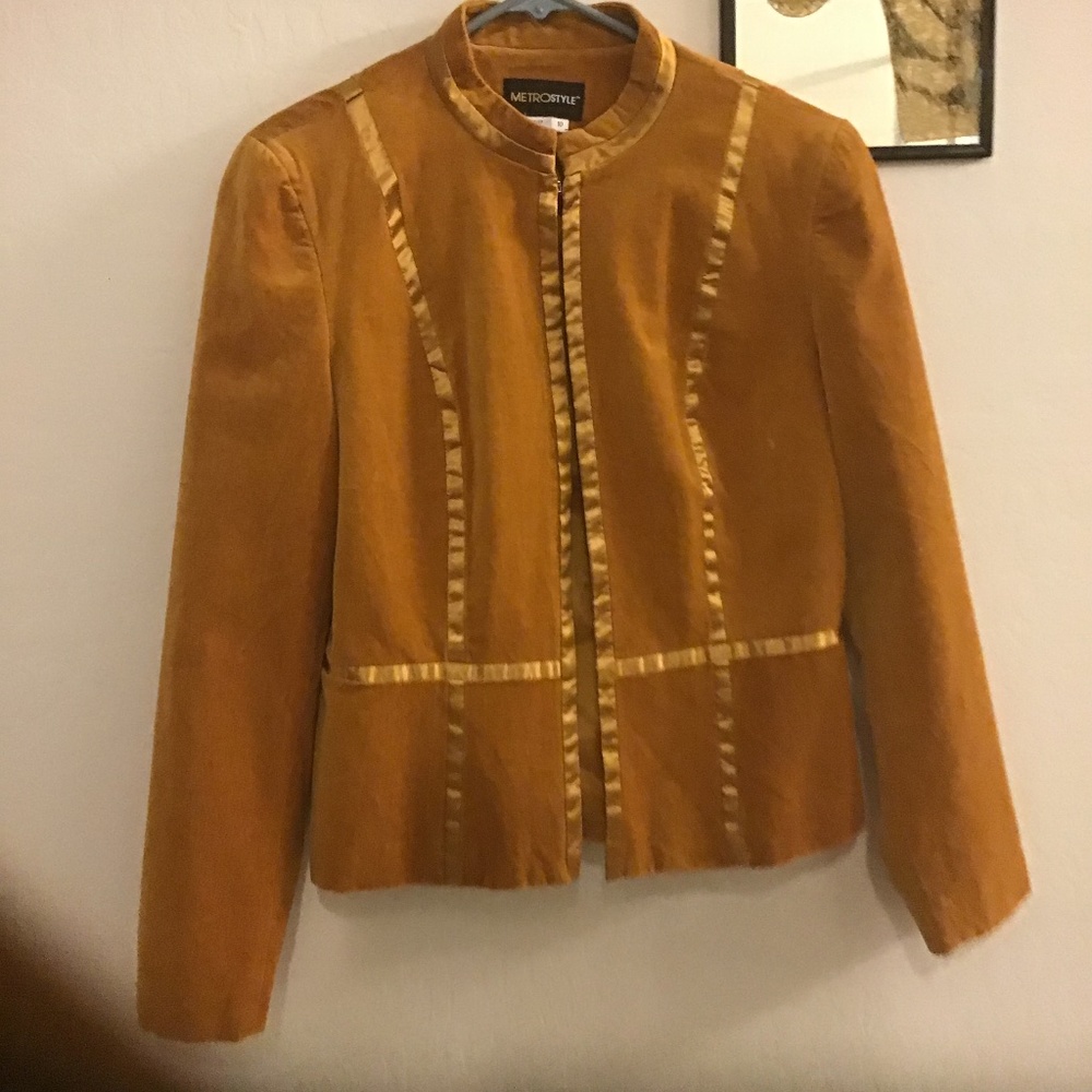Gold blazer